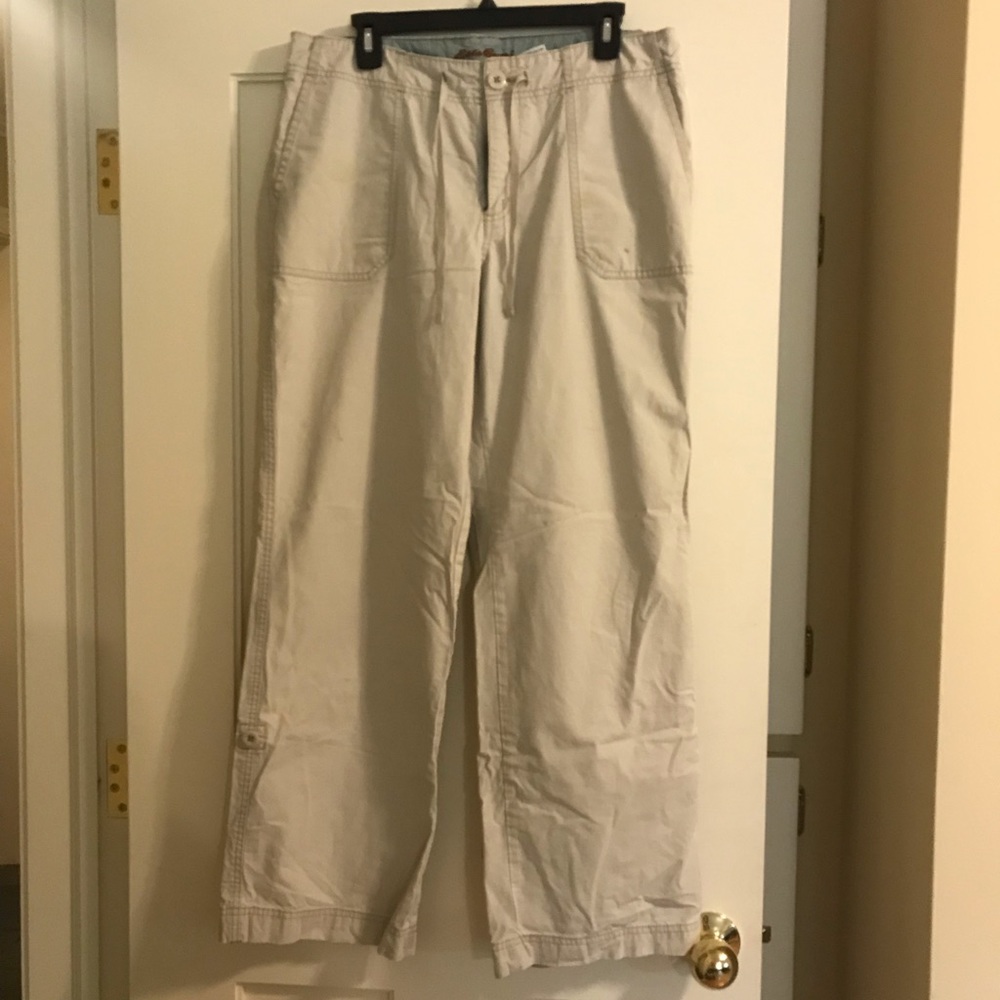 Eddie Bauer Tan Cargo Pants
